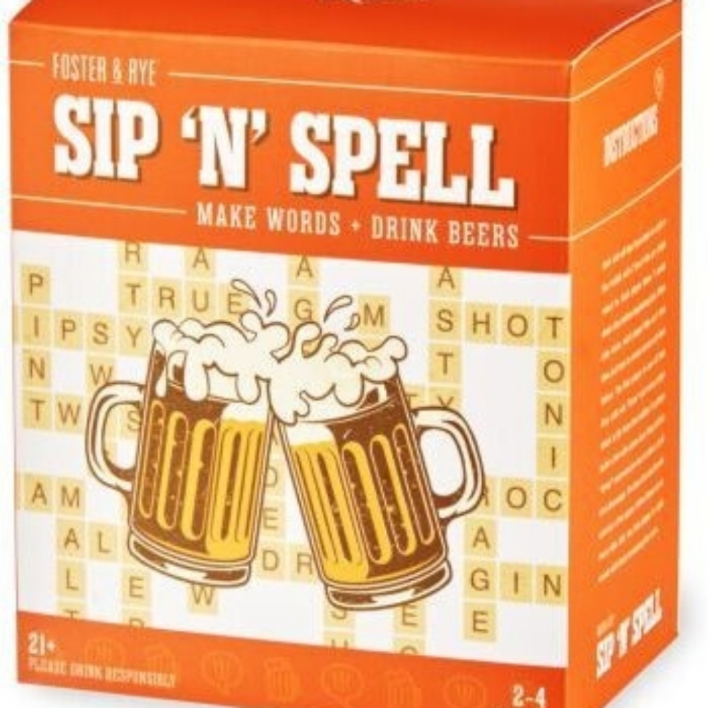 Sip 'N' Spell Drinking Game
